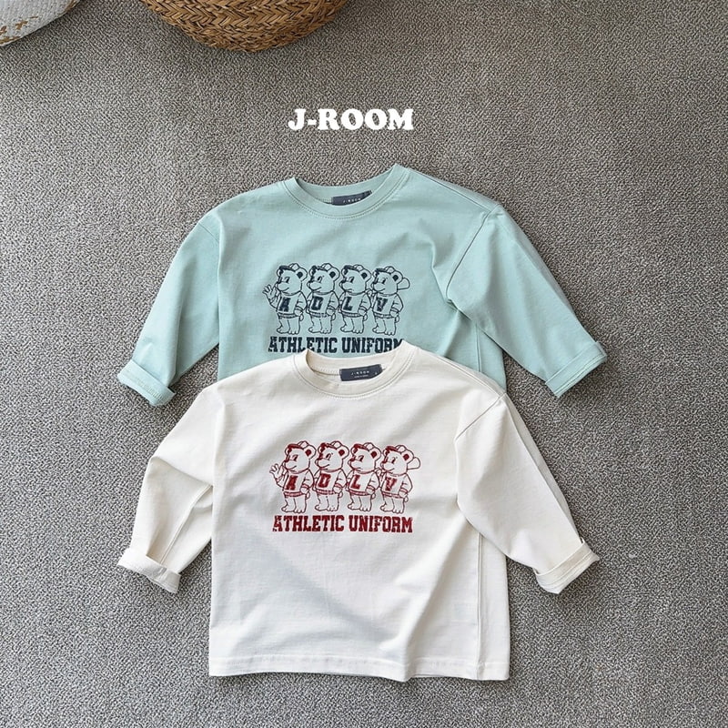 J-Room - Korean Children Fashion - #Kfashion4kids - Uniform Graphic Tee - 4