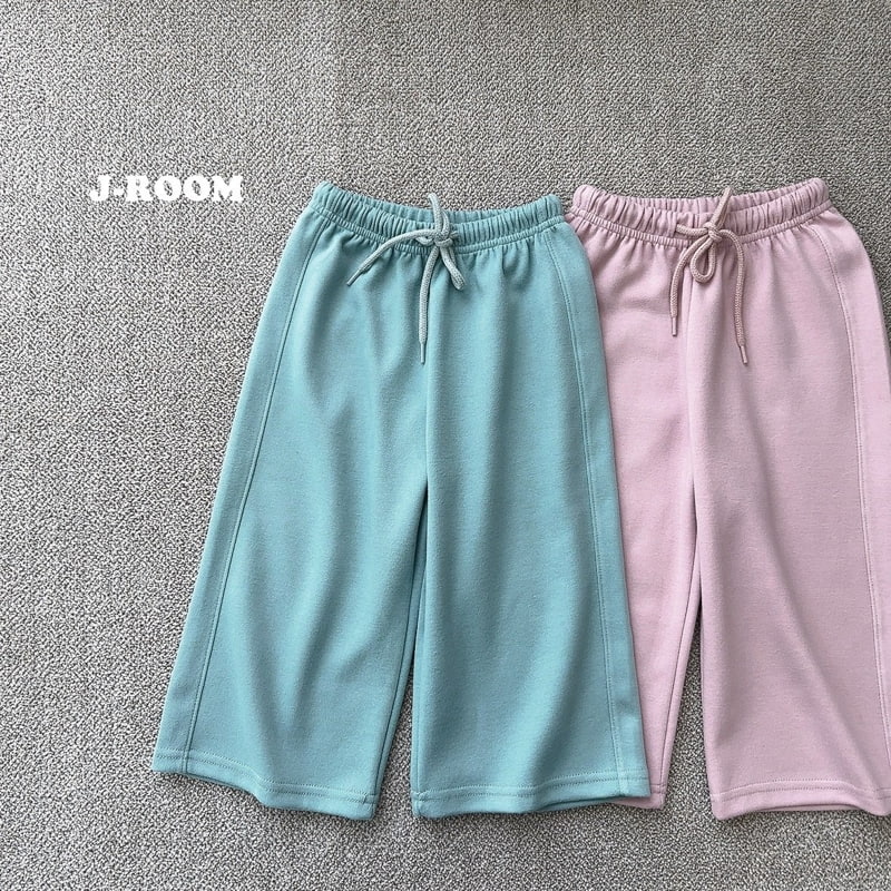 J-Room - Korean Children Fashion - #littlefashionista - Stitch Wide Pants - 3