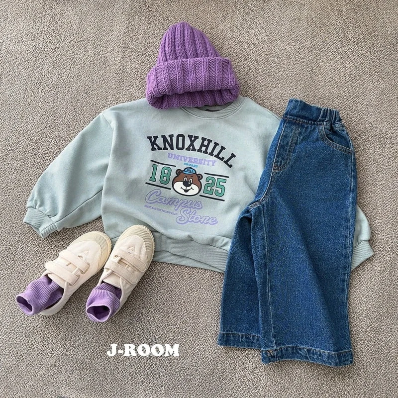 J-Room - Korean Children Fashion - #magicofchildhood - Label Wide Jeans - 8