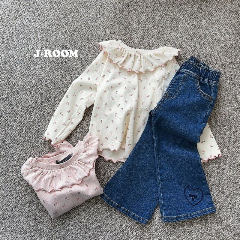 J-Room - Korean Children Fashion - #magicofchildhood - Frill Wave Tee - 6