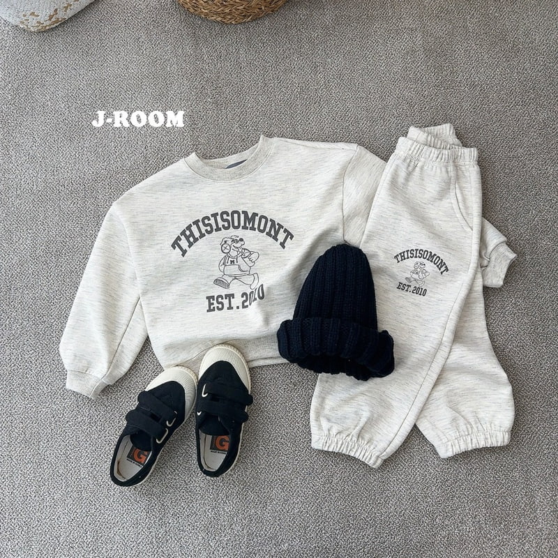 J-Room - Korean Children Fashion - #magicofchildhood - Graphic Top Bottom Set - 6