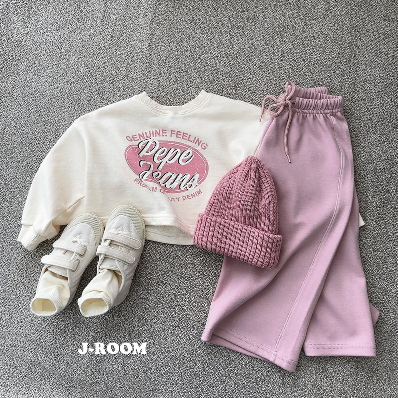 J-Room - Korean Children Fashion - #minifashionista - Stitch Wide Pants - 5