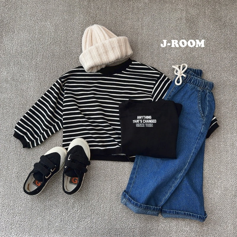 J-Room - Korean Children Fashion - #prettylittlegirls - Lucy Stripe Sweatshirts - 10