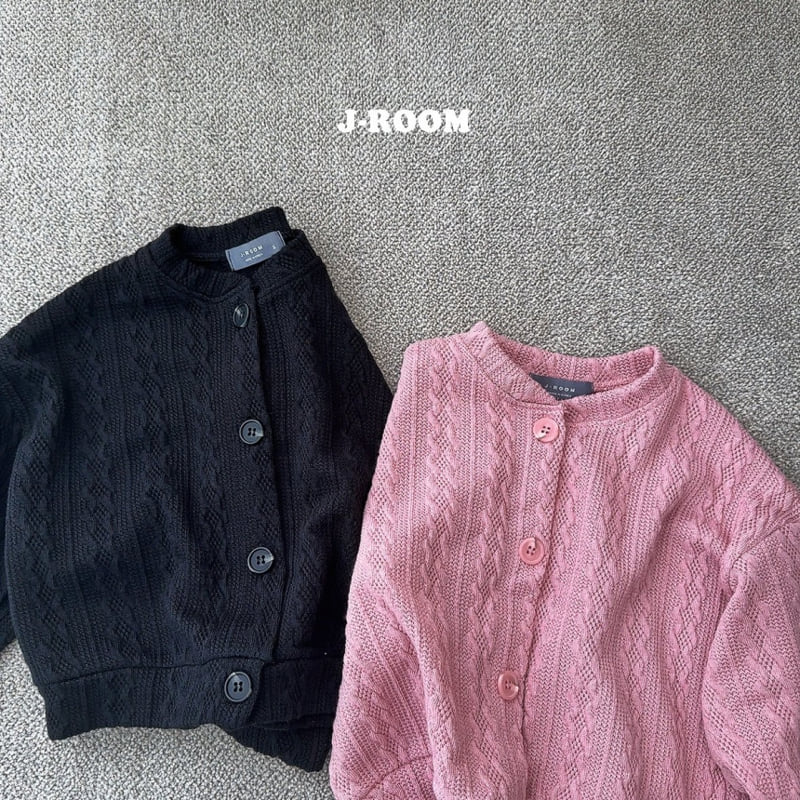 J-Room - Korean Children Fashion - #minifashionista - Knit Button Cardigan - 4