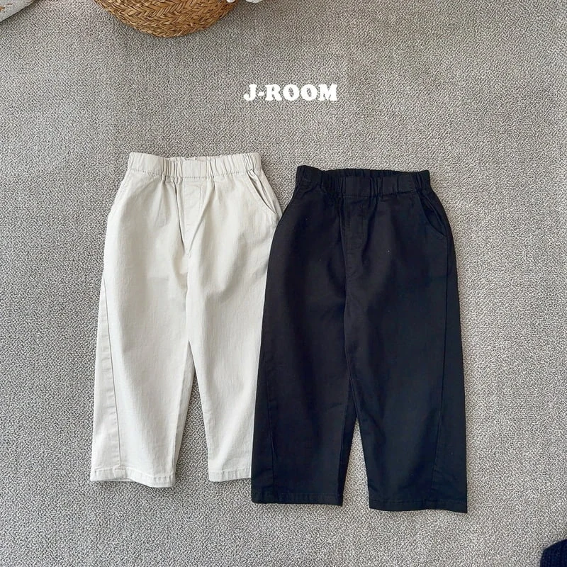 J-Room - Korean Children Fashion - #stylishchildhood - Flip Span Cotton Pants - 2