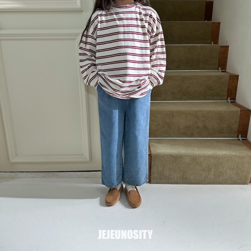 Jejeunosity - Korean Children Fashion - #Kfashion4kids - Denim Pants - 8