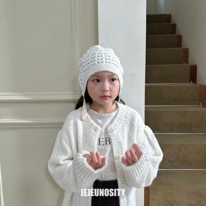 Jejeunosity - Korean Children Fashion - #childofig - Dow Knit Bonnet - 3