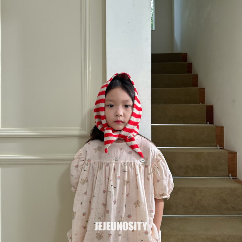 Jejeunosity - Korean Children Fashion - #childrensboutique - Fanny Knit Muffler - 2