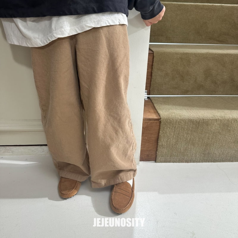 Jejeunosity - Korean Children Fashion - #discoveringself - Golden Corduroy Pants - 10