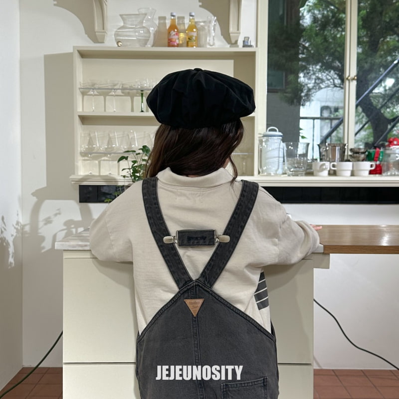 Jejeunosity - Korean Children Fashion - #discoveringself - Berry Short Overalls - 6