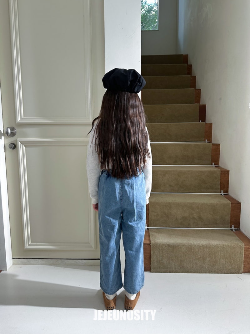 Jejeunosity - Korean Children Fashion - #discoveringself - Denim Pants - 4