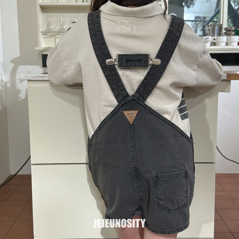 Jejeunosity - Korean Children Fashion - #fashionkids - Berry Short Overalls - 7