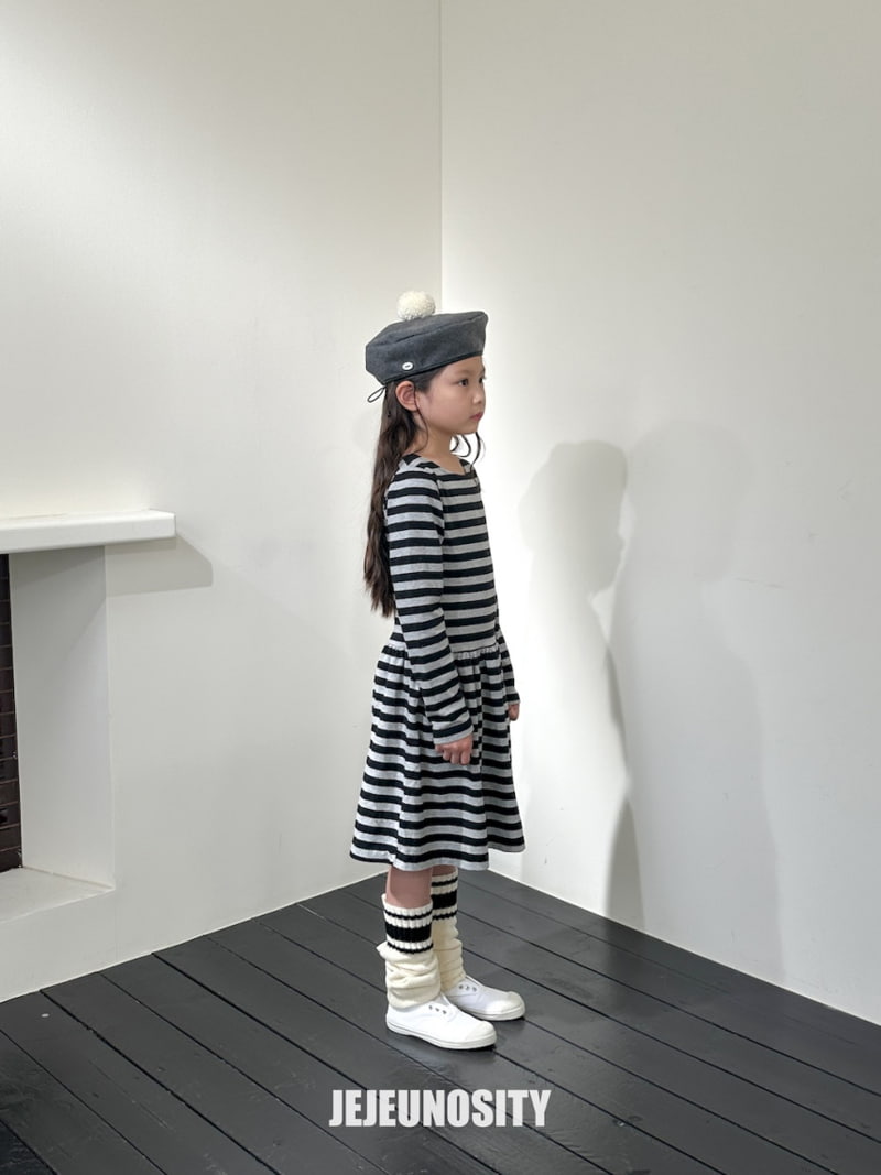 Jejeunosity - Korean Children Fashion - #kidsshorts - Stripe One-piece - 9