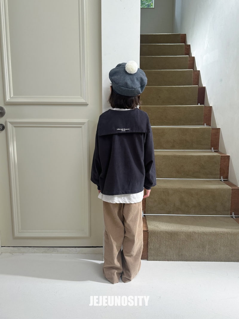 Jejeunosity - Korean Children Fashion - #kidsshorts - Golden Corduroy Pants - 12