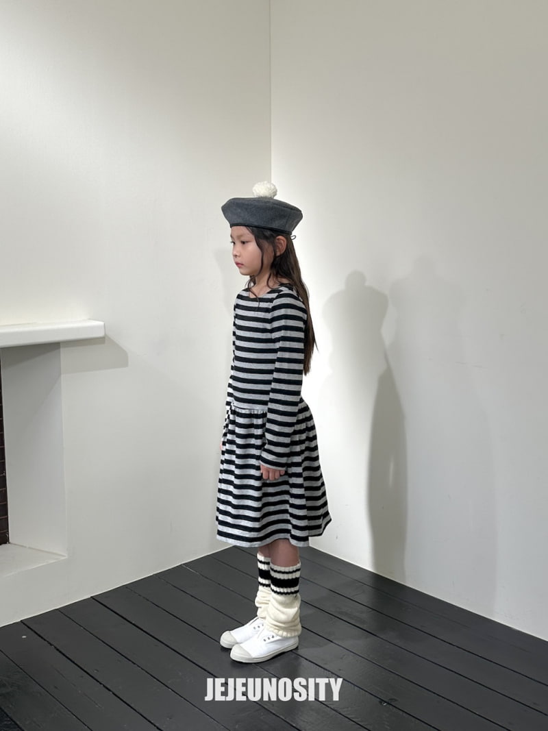 Jejeunosity - Korean Children Fashion - #kidsstore - Stripe One-piece - 10