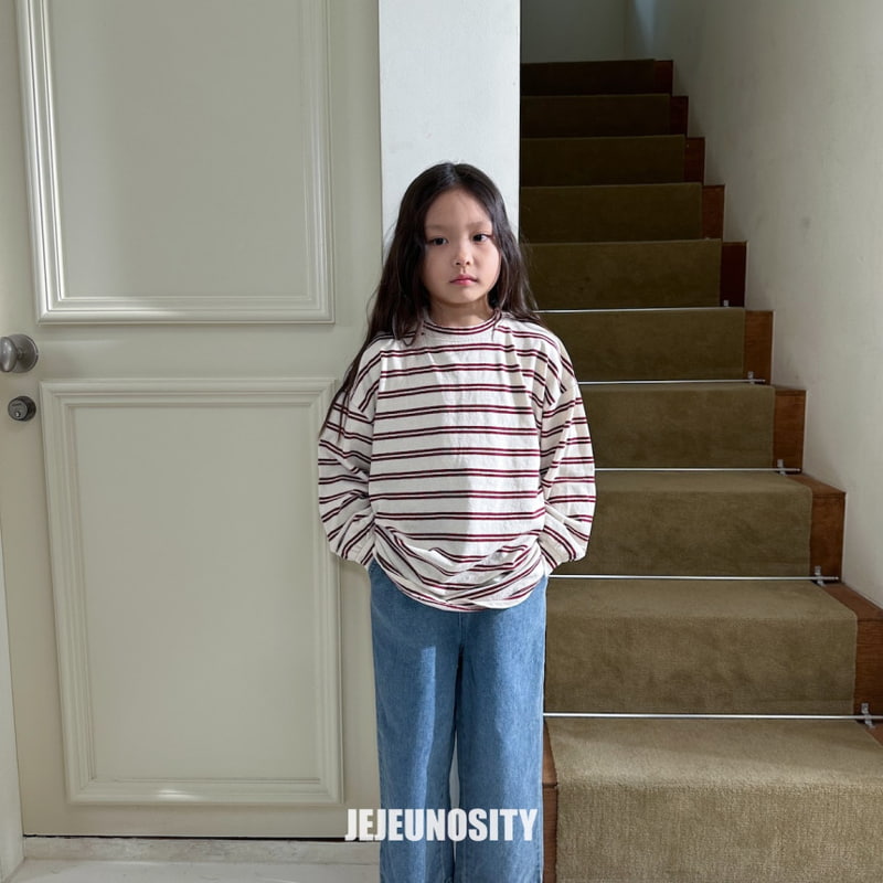 Jejeunosity - Korean Children Fashion - #littlefashionista - Denim Pants - 9