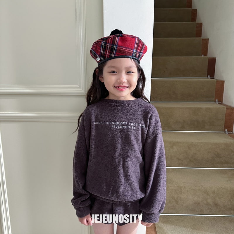 Jejeunosity - Korean Children Fashion - #littlefashionista - Canta Towel Sweatshirts - 2