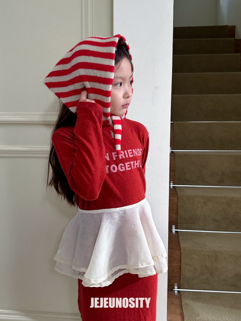 Jejeunosity - Korean Children Fashion - #littlefashionista - Fanny Knit Muffler - 10