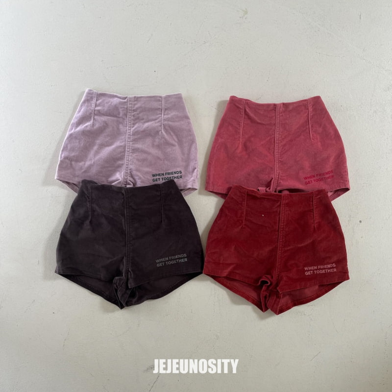 Jejeunosity - Korean Children Fashion - #prettylittlegirls - Velvet Berry Shorts