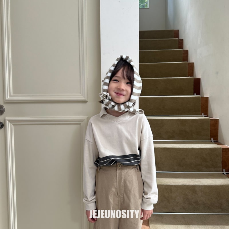 Jejeunosity - Korean Children Fashion - #todddlerfashion - Eure Collar Tee - 8