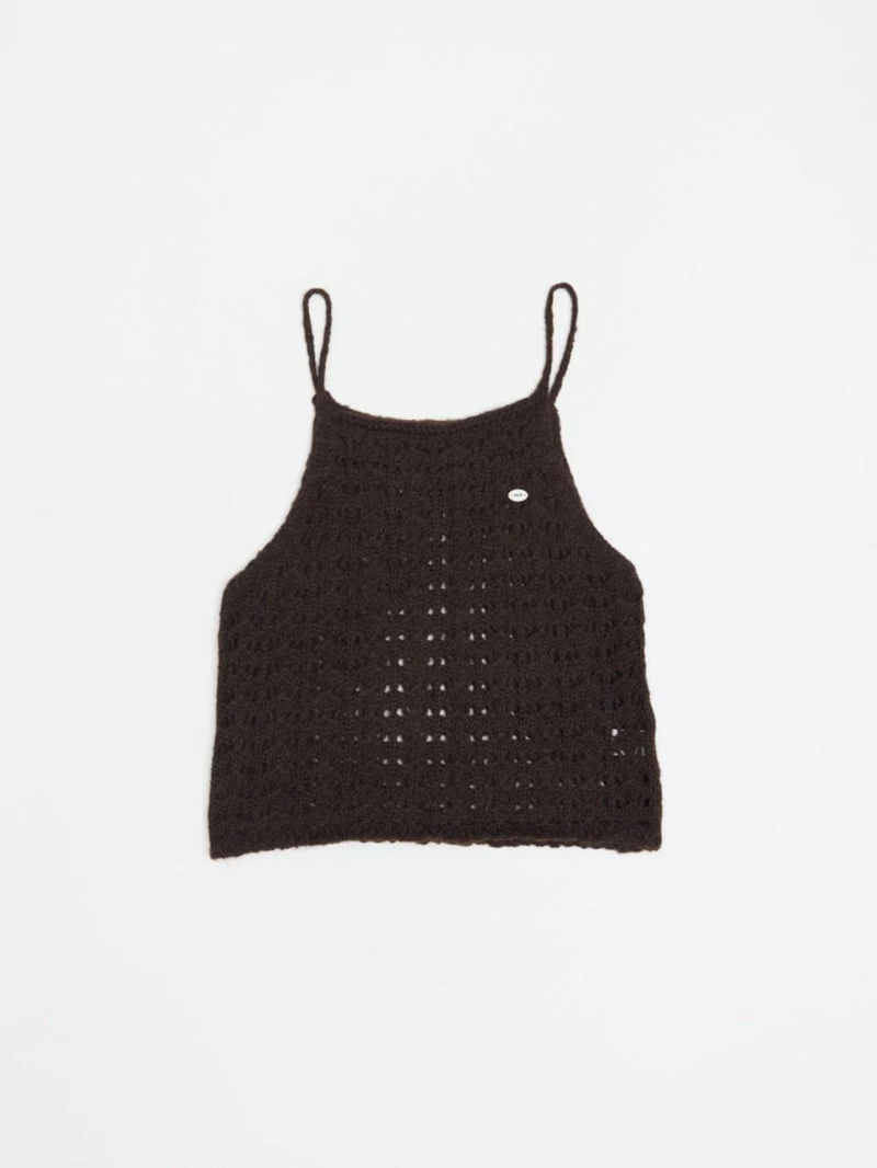 Jejeunosity - Korean Women Fashion - #momslook - Dow Knit Sleeveless Top