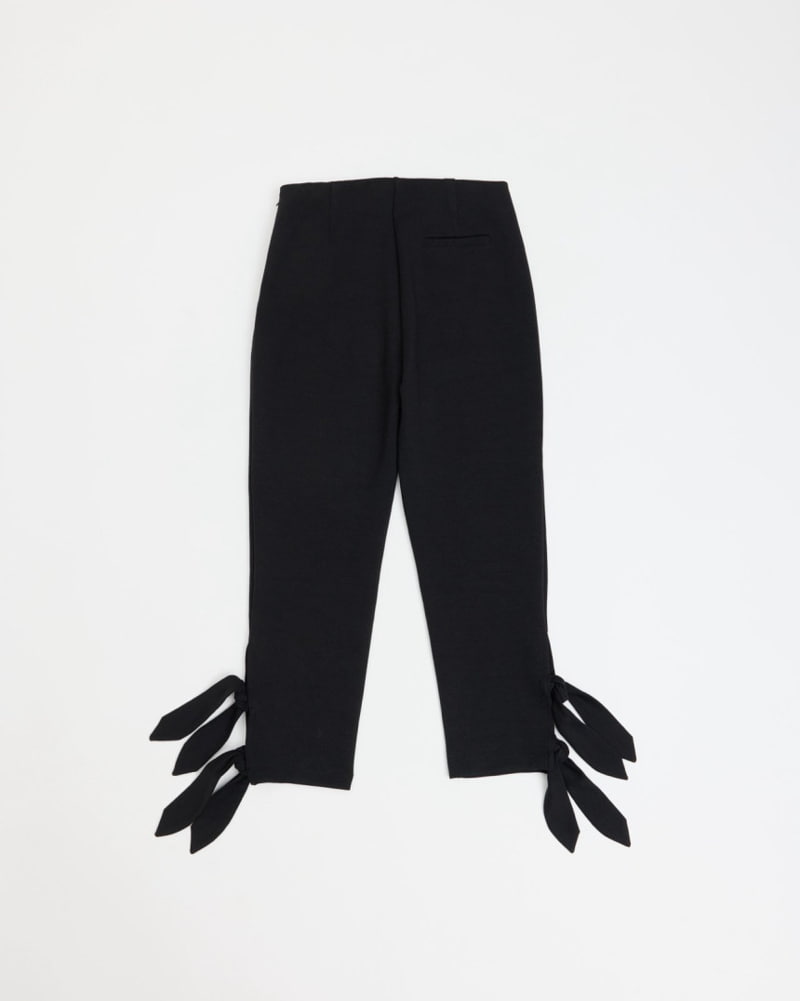 Jejeunosity - Korean Women Fashion - #momslook - Glo Ribbon Pants - 12