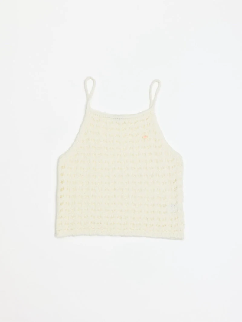 Jejeunosity - Korean Women Fashion - #womensfashion - Dow Knit Sleeveless Top - 2