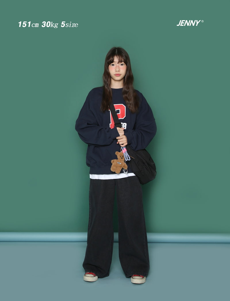 Jenny Basic - Korean Junior Fashion - #childofig - Player Sweatshirts - 2