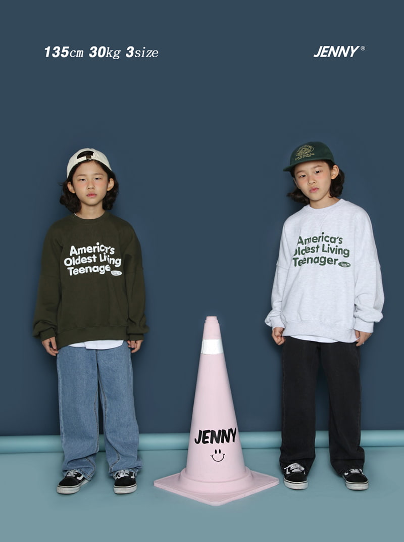 Jenny Basic - Korean Junior Fashion - #kidzfashiontrend - America Sweatshirts - 5