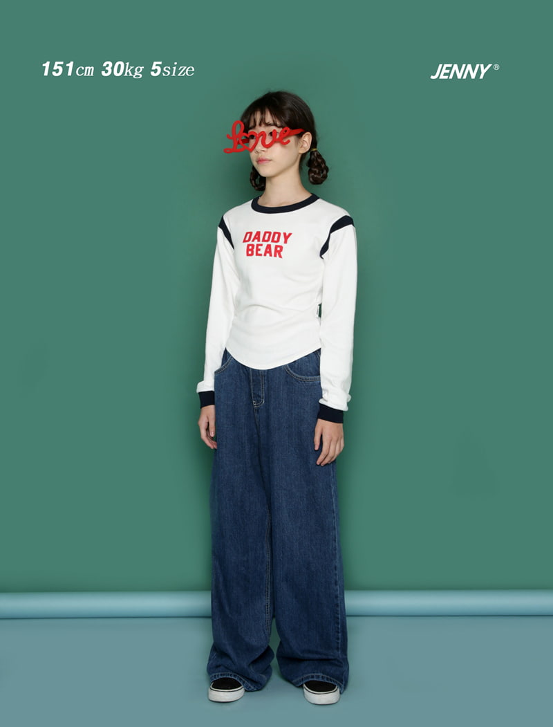 Jenny Basic - Korean Junior Fashion - #prettylittlegirls - 2406 Straight Jeans - 12