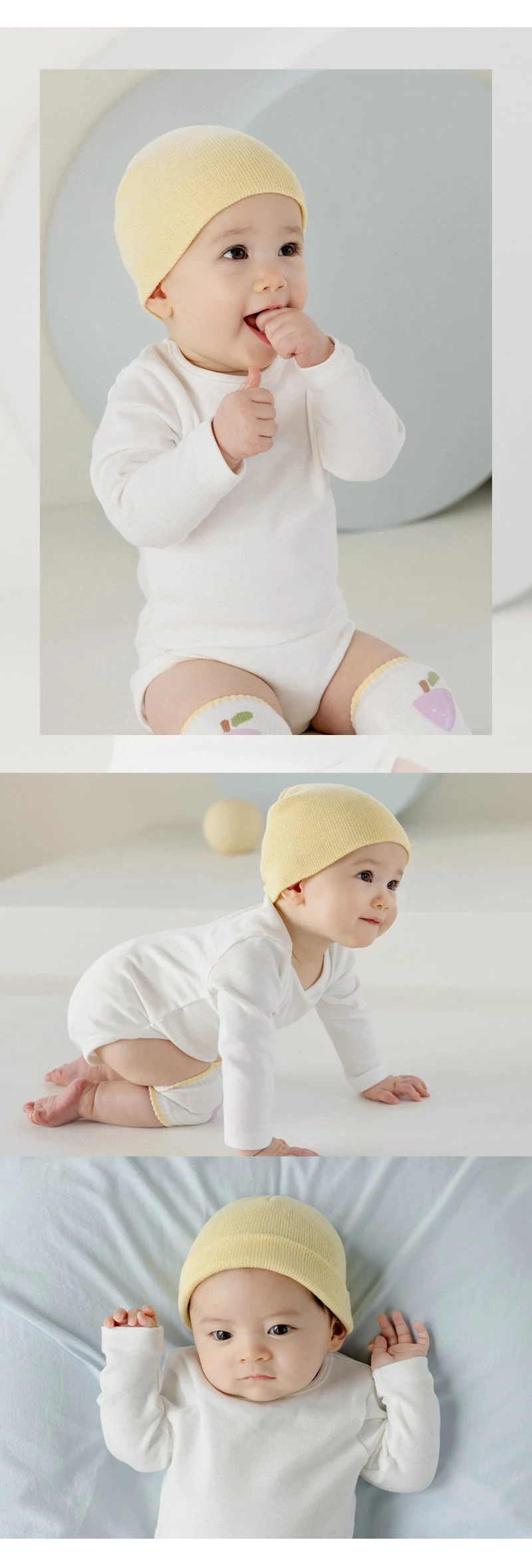 Kids Clara - Korean Baby Fashion - #babyboutique - Newborn Beanie - 4