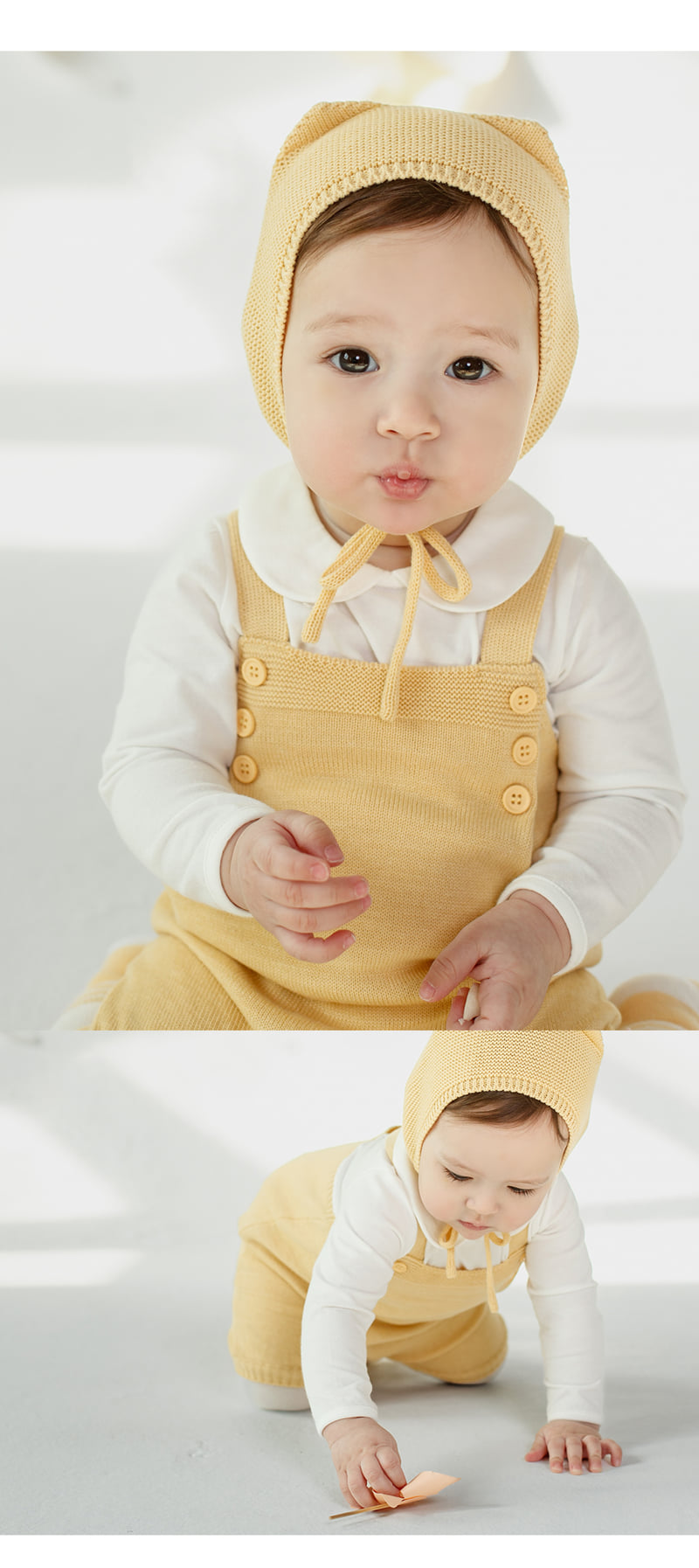 Kids Clara - Korean Baby Fashion - #babyboutique - Karen Round Baby Tee - 4