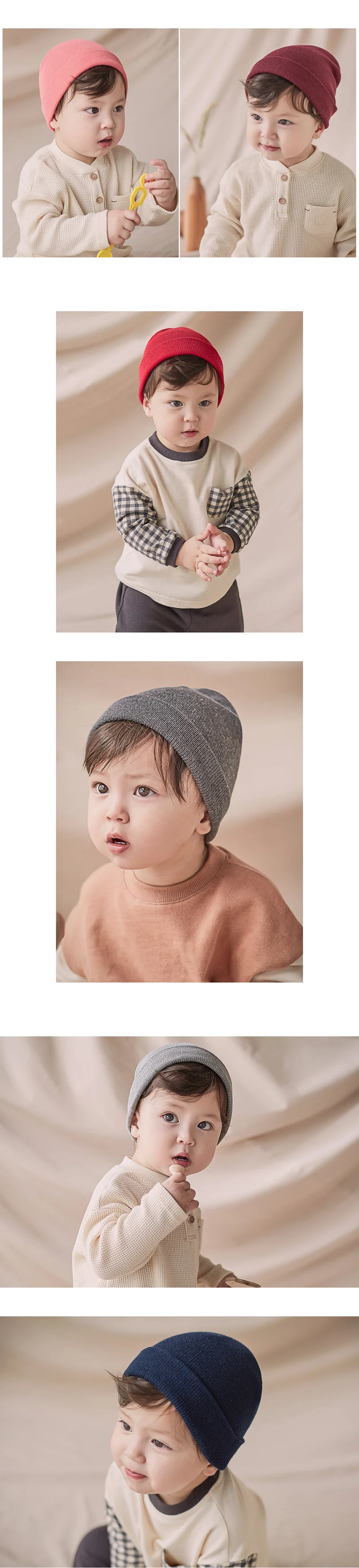 Kids Clara - Korean Baby Fashion - #babyclothing - Toddler Kids Beanie - 8