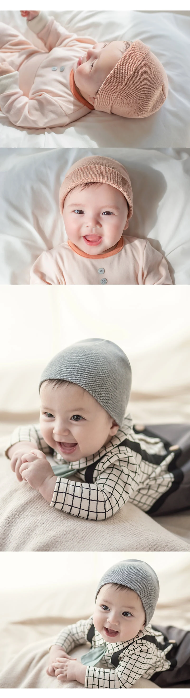 Kids Clara - Korean Baby Fashion - #babyfashion - Newborn Beanie - 7