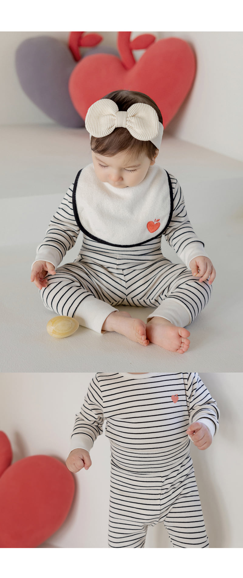 Kids Clara - Korean Baby Fashion - #babyfashion - Ylang Comfy Belly Baby Loungewear - 6