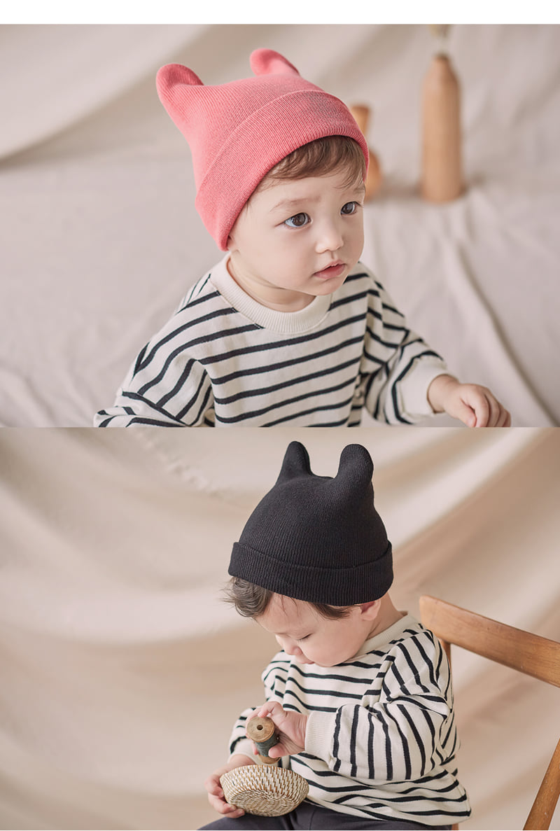 Kids Clara - Korean Baby Fashion - #babyfever - Bebe Devil Beanie - 9