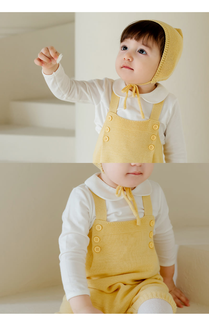 Kids Clara - Korean Baby Fashion - #babyfever - Karen Round Baby Tee - 7