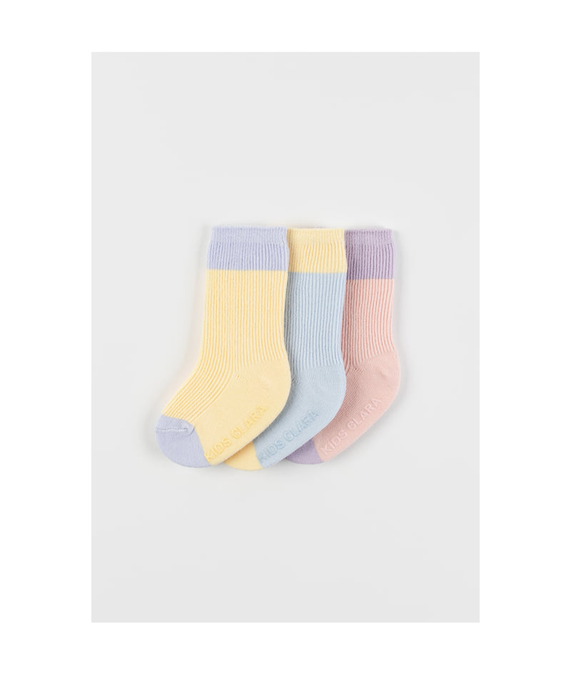 Kids Clara - Korean Baby Fashion - #babyfever - Sofni Baby Socks (Set of 5) - 3