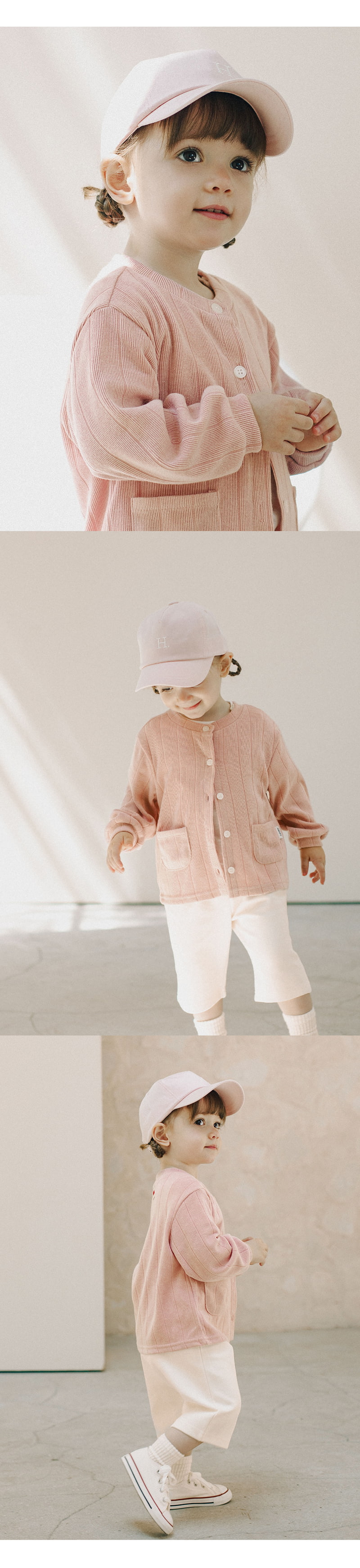 Kids Clara - Korean Baby Fashion - #babyfashion - Harring Baby Ball Cap - 4