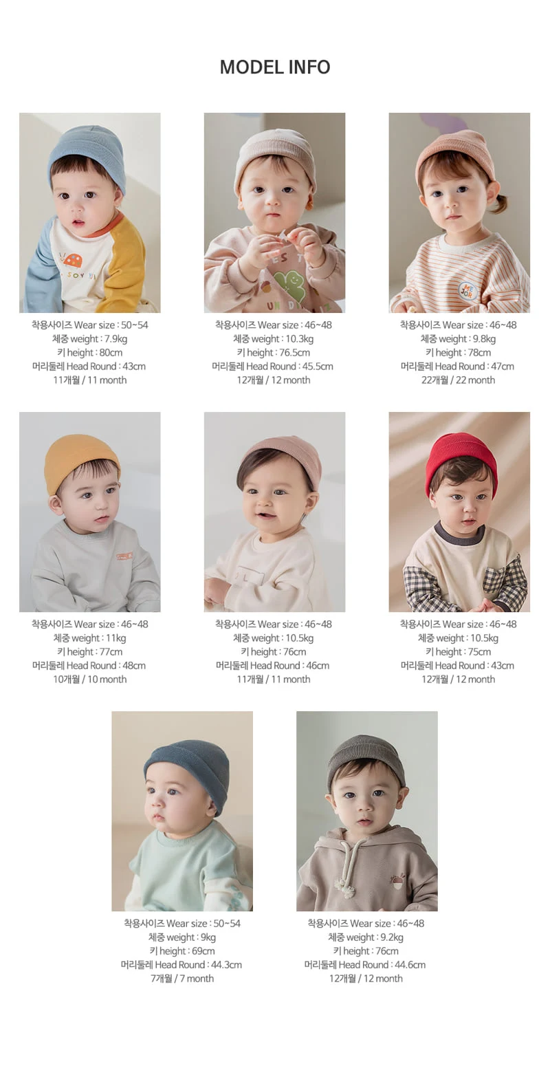 Kids Clara - Korean Baby Fashion - #babylifestyle - Toddler Kids Beanie - 12