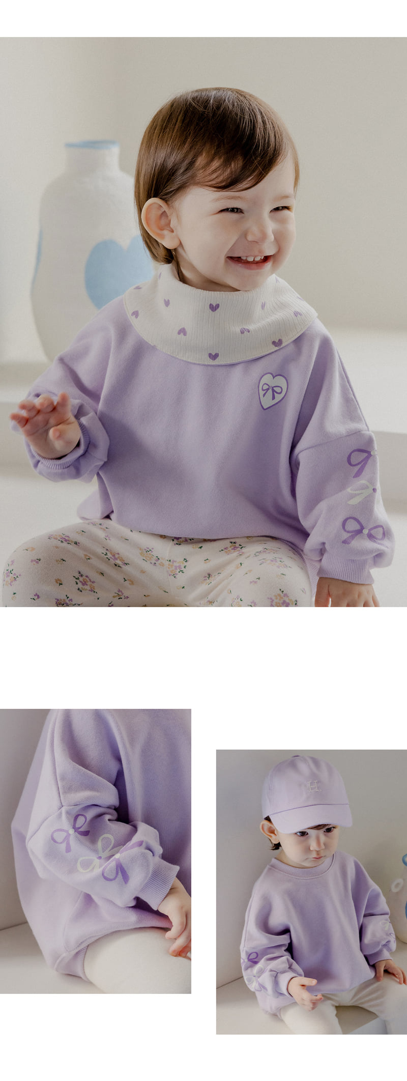 Kids Clara - Korean Baby Fashion - #babylifestyle - Nevea Baby Sweatshirts - 5