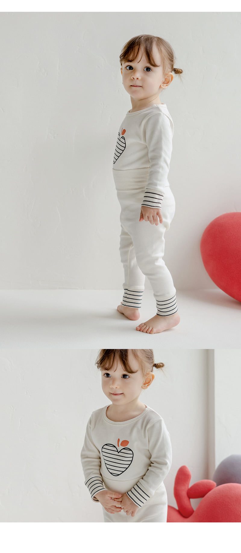 Kids Clara - Korean Baby Fashion - #babylifestyle - Molang Comfy Belly Baby Loungewear - 8