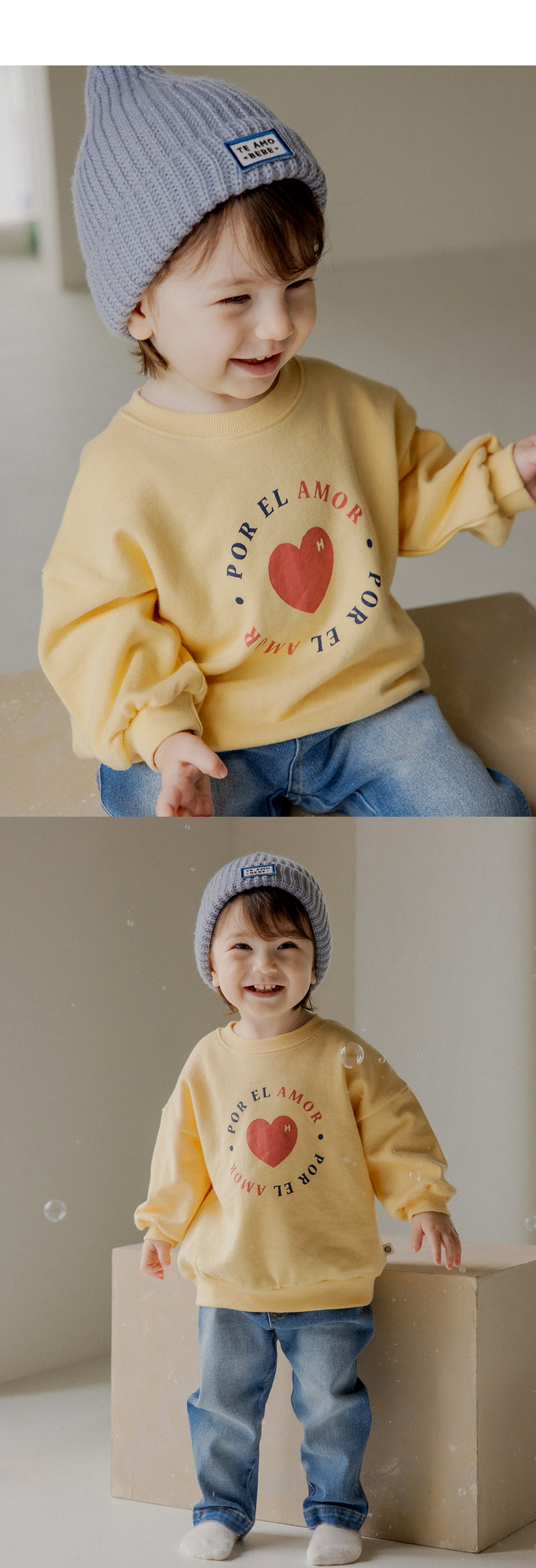 Kids Clara - Korean Baby Fashion - #babyoninstagram - Miles Knit Baby Beanie - 6