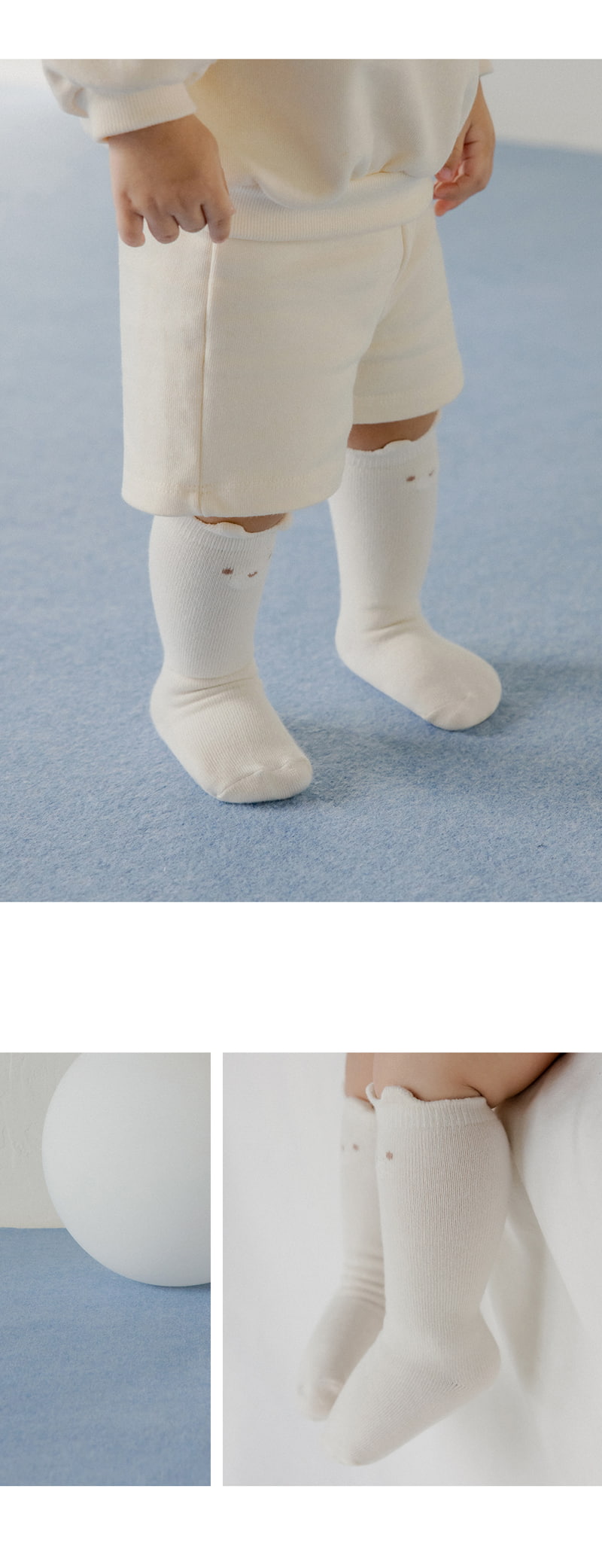 Kids Clara - Korean Baby Fashion - #babyoninstagram - Nisel Baby Knee Socks (set of 5) - 2