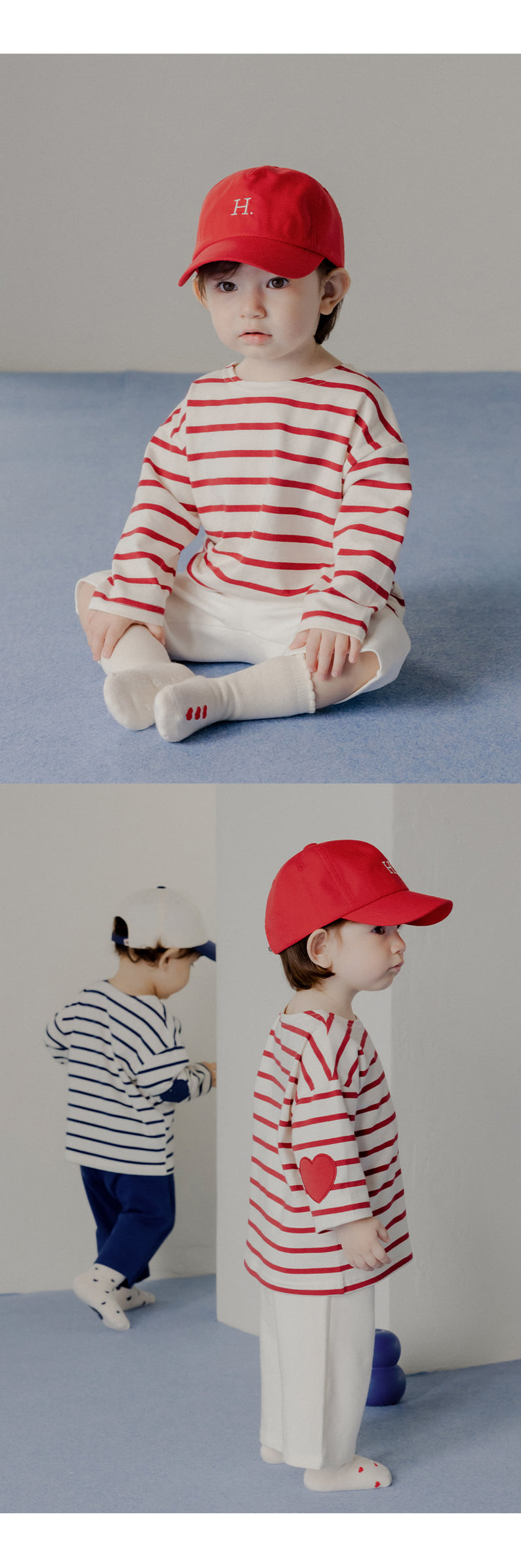 Kids Clara - Korean Baby Fashion - #babyootd - Joina Baby Tee - 3