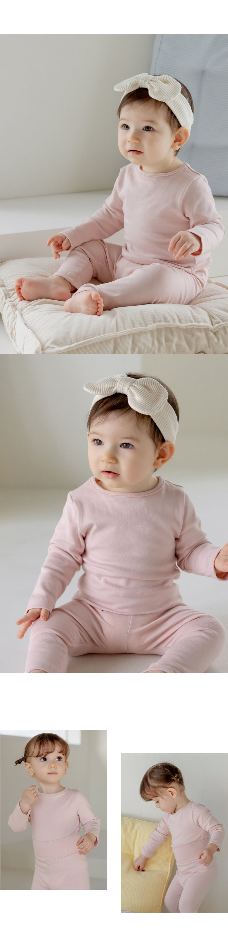 Kids Clara - Korean Baby Fashion - #babyootd - Pure Basic Baby Tee - 5