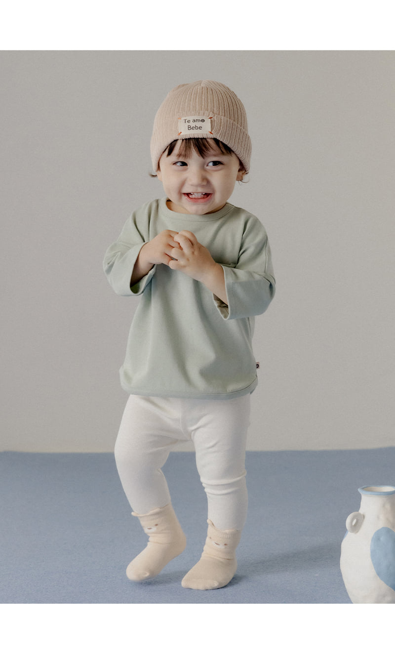 Kids Clara - Korean Baby Fashion - #babyootd - Babican Baby Tee - 3