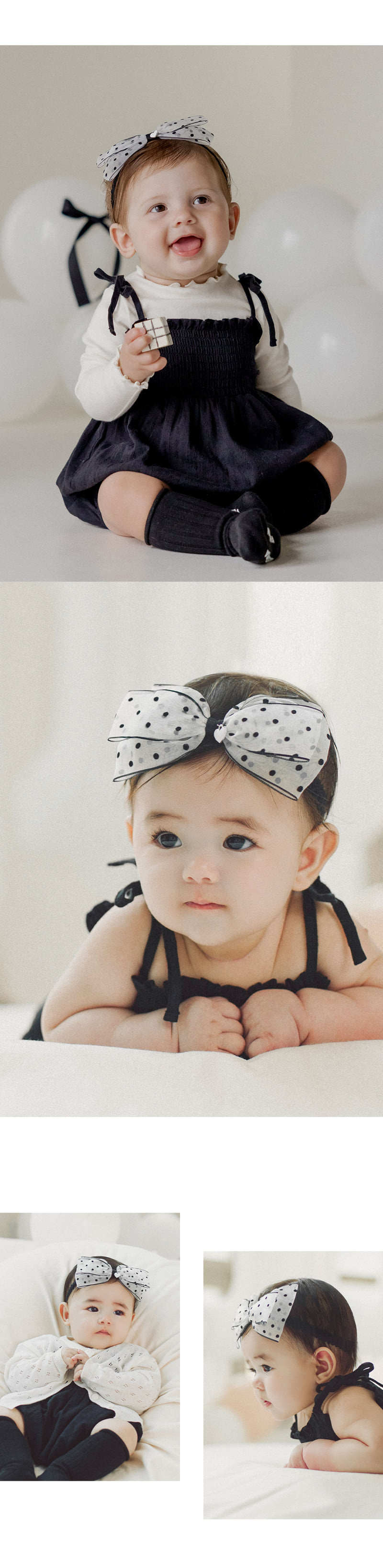 Kids Clara - Korean Baby Fashion - #babyoutfit - Odd Baby Hairband (set of 5) - 3