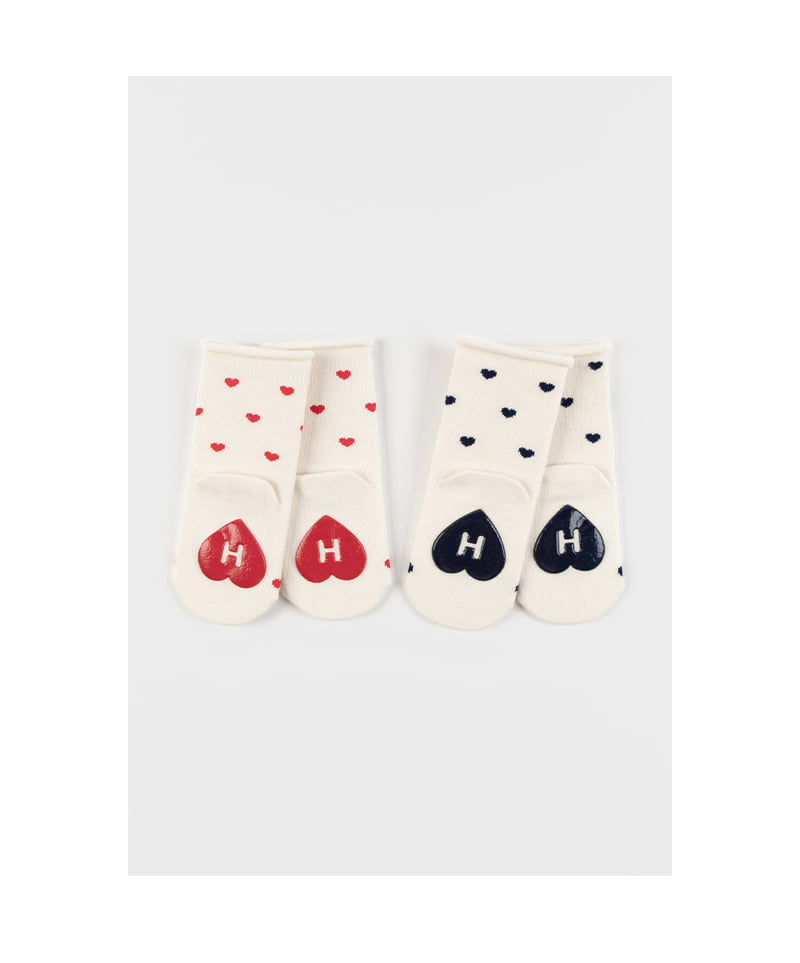 Kids Clara - Korean Baby Fashion - #babyoutfit - Yuriel Rolling Baby Socks (set of 5) - 3