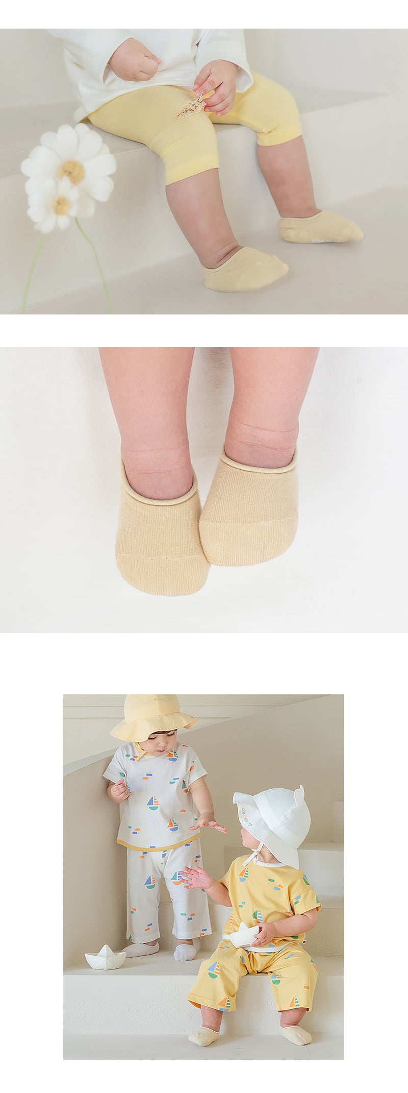 Kids Clara - Korean Baby Fashion - #babyoutfit - Happy Baby Socks (set of 5) - 4